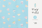 TINY TIDES. Seamless Patterns, a Pattern Graphic by annartdreams (Thumbnail 1 of 11)