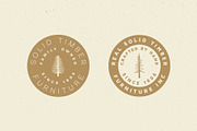 Vintage Tree Badge Logos, a Branding & Logo Template by Build Interactive (Thumbnail 3 of 8)