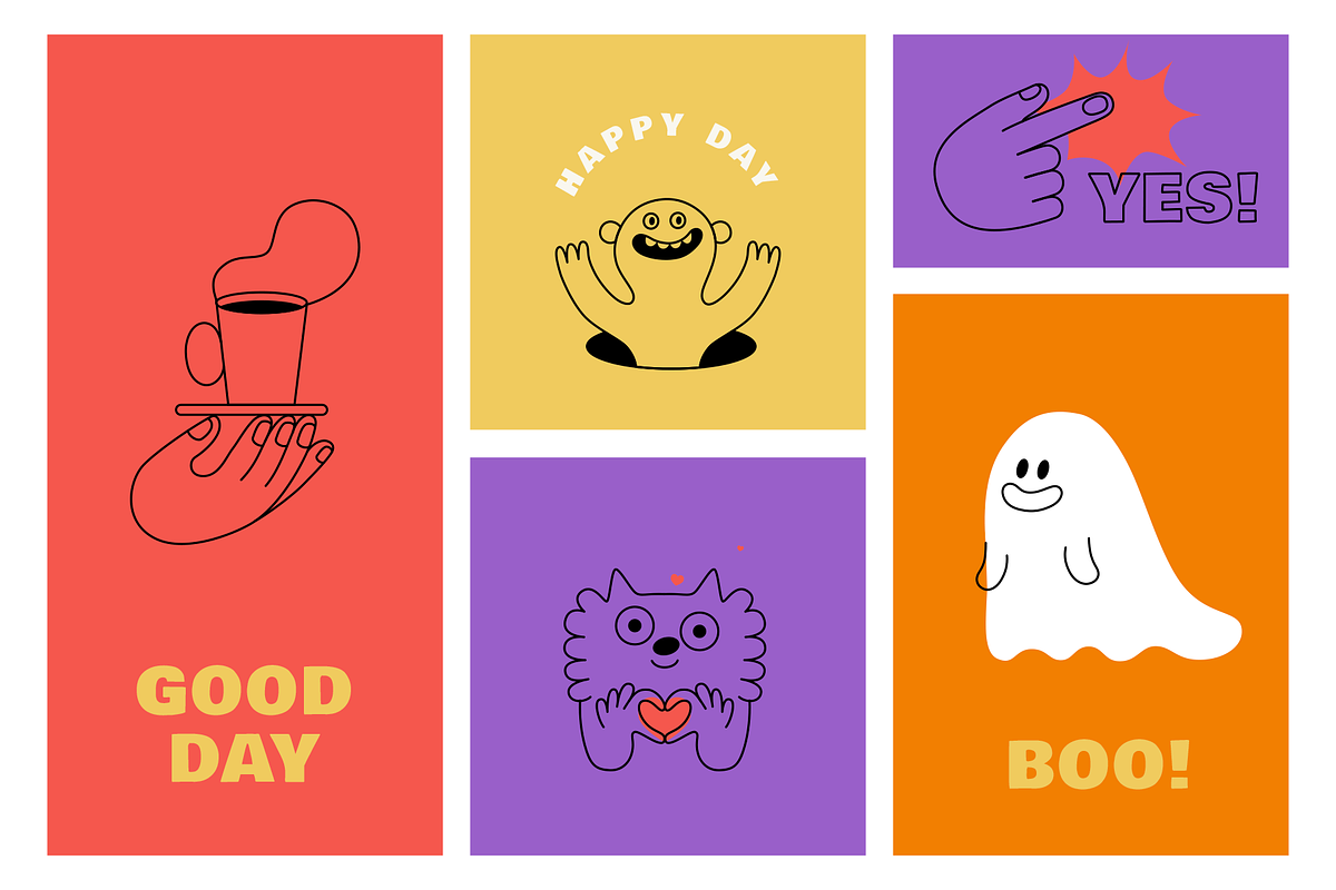 Funny mascots, illustrations, logos, a Graphic by venimo (Photo 5 of 13)