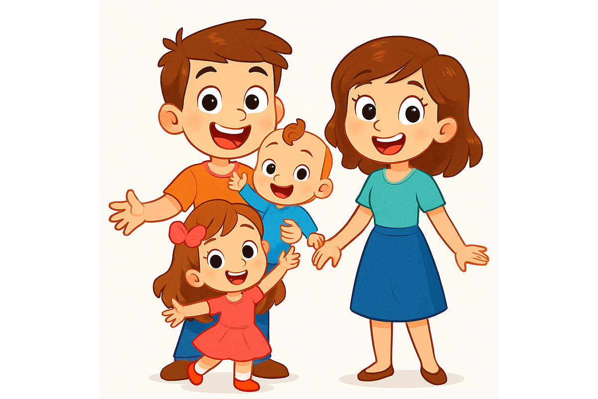 Prompt Faimly Clipart, a Decorative Illustration by Creative design (Photo 6 of 7)