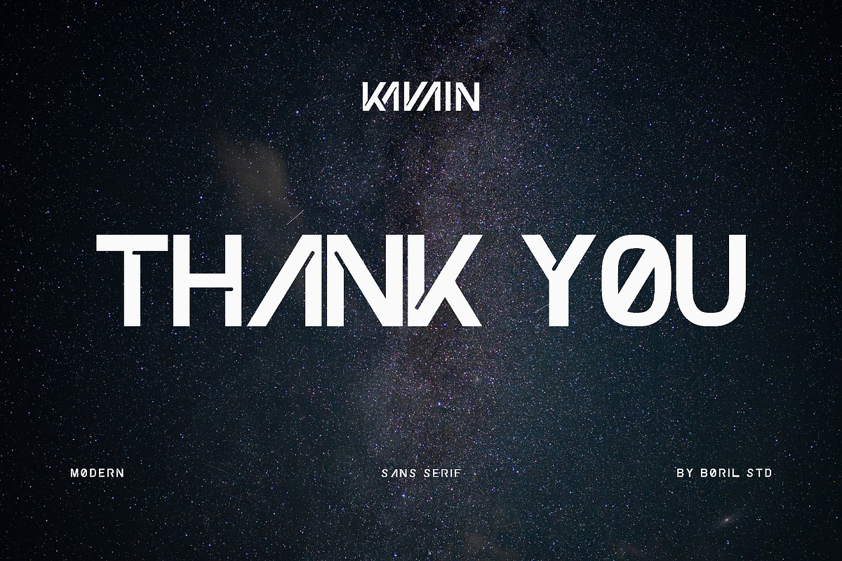 KAVAIN - Sans Serif Technology, a Sans Serif Font by Boril Std (Photo 10 of 10)