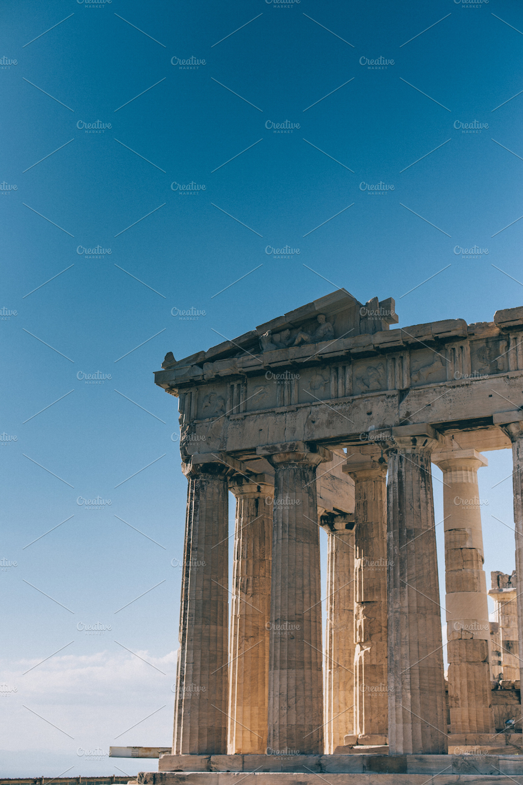Parthenon 5 containing parthenon, greece, and europe, an Architecture Photo by Walking Blonde