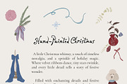 Watercolor Christmas Animals Whimsy, a Seasonal Illustration by Lana Elanor (Thumbnail 2 of 16)