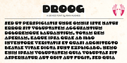 Droog, a Font by Device (Thumbnail 1 of 7)
