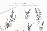 Lavender Clipart Line Art, an Object Graphic by CaraulanStore (Thumbnail 5 of 10)