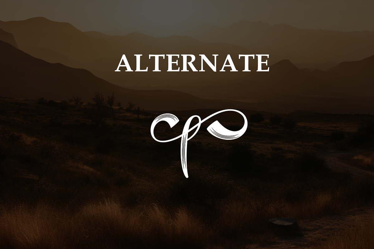 Western | Script Font, a Handwritten Font by Scratchones (Photo 8 of 9)