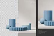 5 Podium with Transparent Background, a Background Graphic by faustudio (Thumbnail 4 of 7)