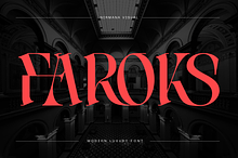 Luxury Logo Font - Faroks Modern