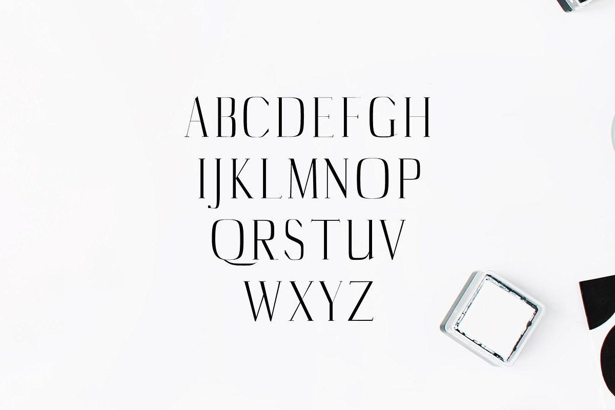 Catheryn Serif Typeface preview 2