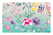 Chinoiserie, hand painted prints., a Pattern Graphic by TSTUDIO (Thumbnail 5 of 10)