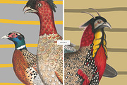 Gilded Feathers Vintage Prints 2026, a Pattern Graphic by LEAFure (Thumbnail 5 of 10)