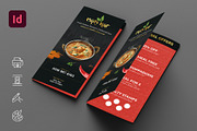 Indian Restaurant Trifold Brochure, a Templates & Theme by Kida (Thumbnail 1 of 3)