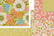 Vintage Floral Feedsack Patterns, a Pattern Graphic by Wild Twig Co (Thumbnail 5 of 5)