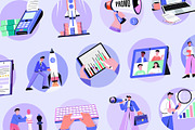 Animated Business Drawing Art Set, a Finance Illustration by Brickclay (Thumbnail 4 of 5)