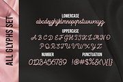The Authentic 70's - monoline script, a Script Font by syabab studio (Thumbnail 7 of 9)