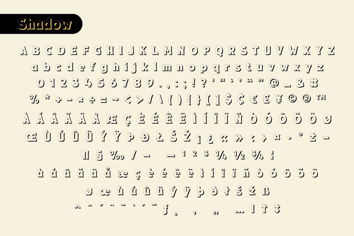 Fox Thunder : 4 Font Styles, a Symbol Font by Fox7 By Rattana (Photo 12 of 13)