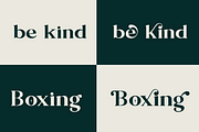 Blue Village – Modern / Vintage Font, a Serif Font by Issam Type (Thumbnail 2 of 12)