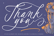 Princely Agatha Stylish Calligraphy, a Script Font by stylishtype.co (Thumbnail 20 of 20)