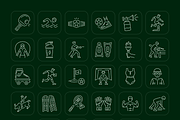 Sports Icon Art Set, an Outline Icon by Prosymbols (Thumbnail 8 of 8)