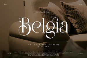 Belgia Elegant Ligature Serif