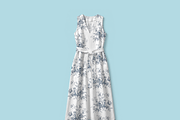 Blue Toile de Jouy Floral Pattern, a Pattern Graphic by elif (Thumbnail 3 of 8)