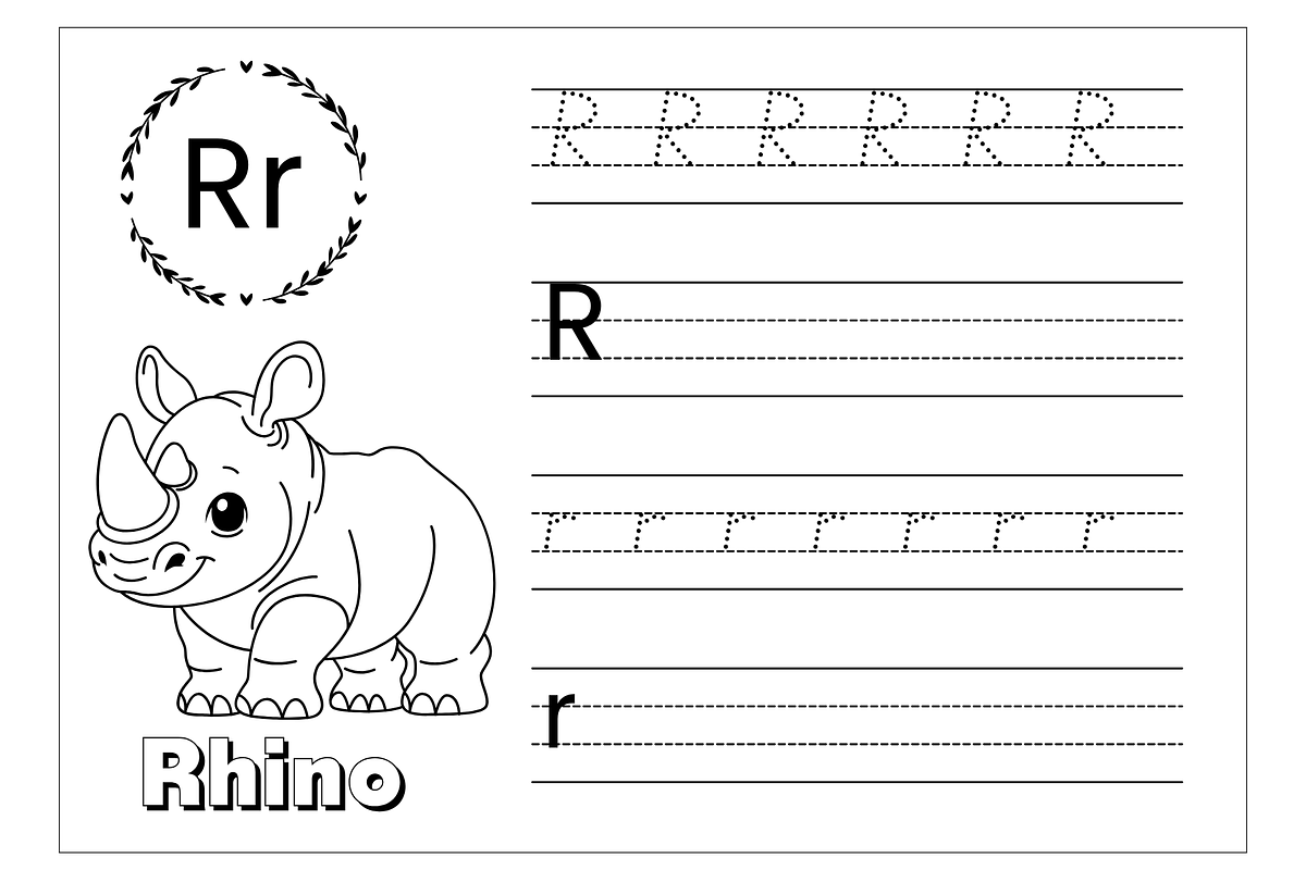 Animal coloring Book for Kids, an Education Illustration by Noorist (Photo 20 of 28)