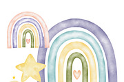 Watercolor bear clipart. Baby bears, an Animal Illustration by Natalya_Mona_Art (Thumbnail 3 of 10)