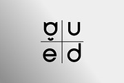Gued – Geometric Sans Serif Font, a Sans Serif Font by figuree studio (Thumbnail 11 of 11)