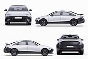 2025 Performance EV Sedan Mockup, an Advertising Mockup by Halal Graphic Studio (Thumbnail 11 of 12)