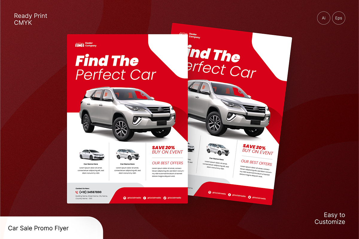 Car Sale Promo Flyer