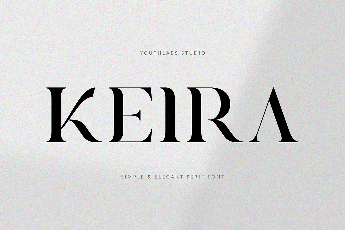 Keira Serif | Simple Elegant Font, a Serif Font by Youthlabs Studio (Photo 1 of 20)
