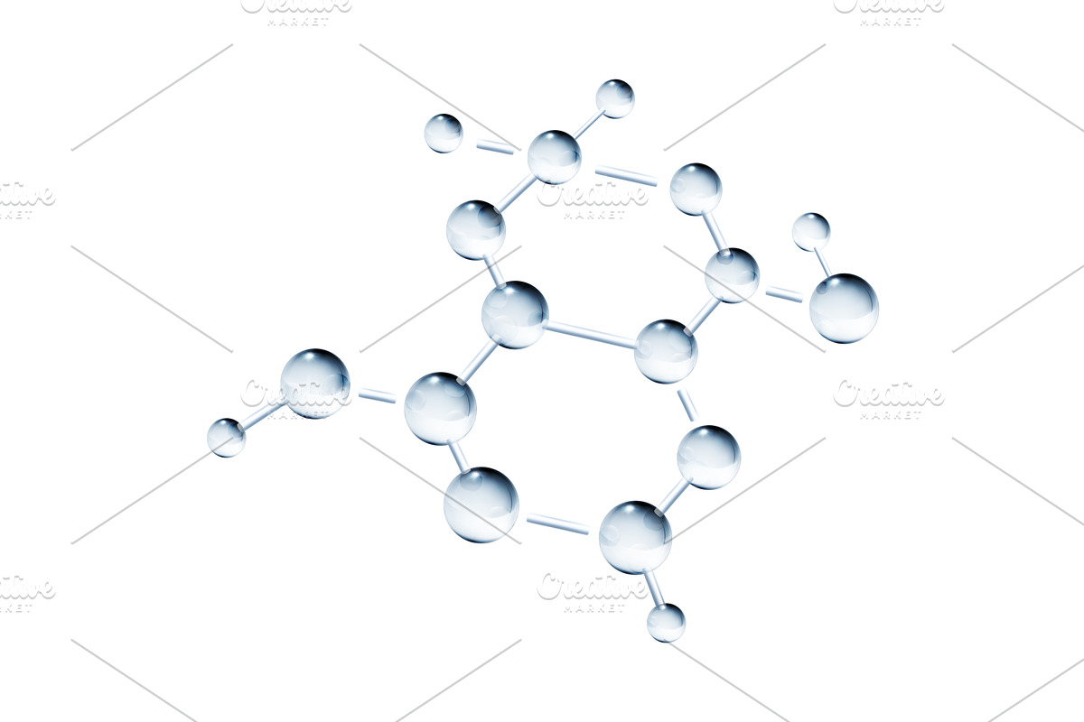 Molecule, vector icon