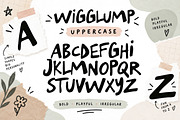 WIGGLUMP - Playful Display Font, a Handwritten Font by Ckybe's Corner (Thumbnail 2 of 9)