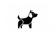 Dog Portrait Silhouette Bundle, an Illustration by jahid234 (Thumbnail 28 of 37)