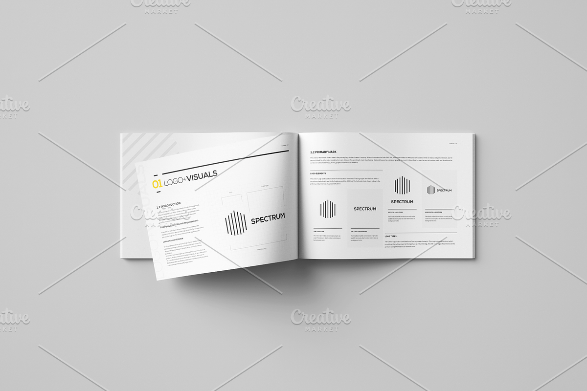 Brand Manual Bundle - 116 Page - 50%, a Brochure Template by Mastergfx (Photo 23 of 84)