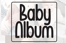 Baby Album | Script Font