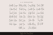Silver Notes // Handwritten Font, a Script Font by MJB Letters (Thumbnail 8 of 9)