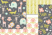 Wild and Free Jungle Patterns, an Animal Illustration by Wild Twig Co (Thumbnail 3 of 6)