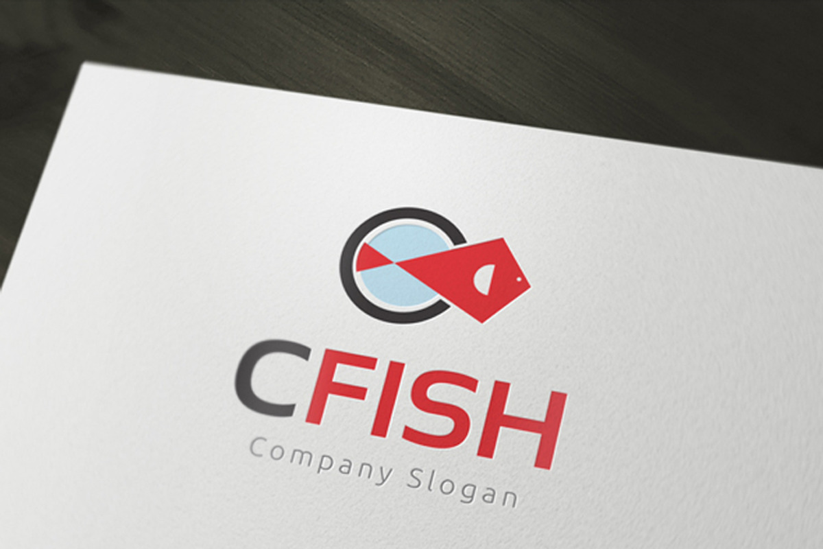 C Fish Logo, a Branding & Logo Template by rotree_man (Photo 2 of 5)