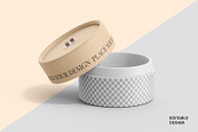 Kraft Cylinder Paper Tube Mockup, a Packaging Mockup by Ram Studio LLC (Thumbnail 11 of 12)