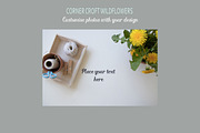 Wildflower Styled Stock Photo Bundle, a Print Template by Corner Croft Mockups (Thumbnail 6 of 7)