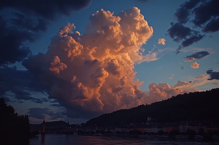 Timelapse captures breathtaking clou, a Photo by Iftikhar Alam