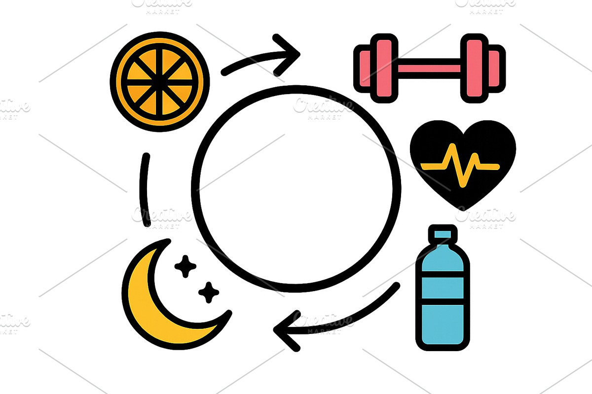 Vector illustration representing a, an Illustration by ZinetroN
