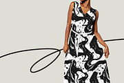 ABSTRACT LIQUID Seamless Pattern, a Pattern Graphic by AYAKA Studio Co. (Thumbnail 6 of 9)