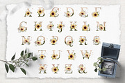 Watercolor Sunflowers and Cotton, an Illustration by Yuliya Art (Thumbnail 21 of 24)