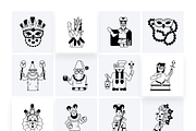 Animated Mardi Gras Icons, a Duotone Icon by Prosymbols (Thumbnail 8 of 10)