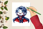 Halloween Vampire Sublimation, a Seasonal Illustration by Craft Nest (Thumbnail 2 of 5)