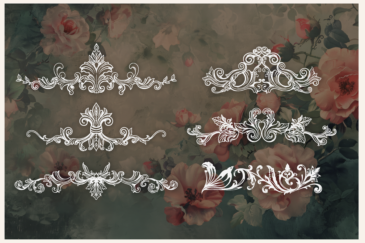 Lush Gardens Vintage Collection, a Decorative Illustration by TatianaCociorva (Photo 3 of 7)