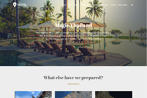 Hotel Spa & Resort WordPress Theme