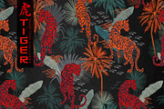 TIGER PRINTS seamless patterns, a Pattern Graphic by ANAKOTO (Thumbnail 3 of 20)